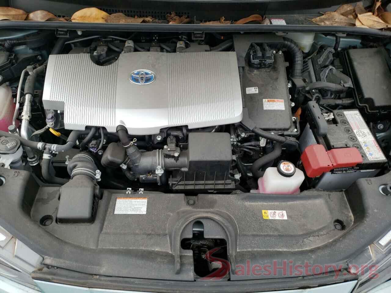 JTDL9RFU7K3007014 2019 TOYOTA PRIUS