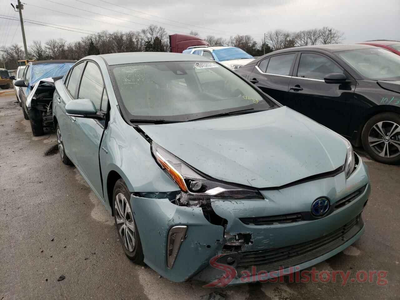 JTDL9RFU7K3007014 2019 TOYOTA PRIUS