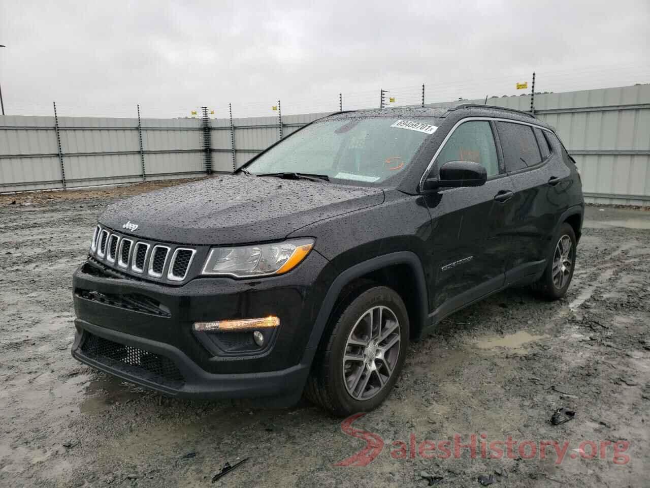 3C4NJCBB2LT205992 2020 JEEP COMPASS