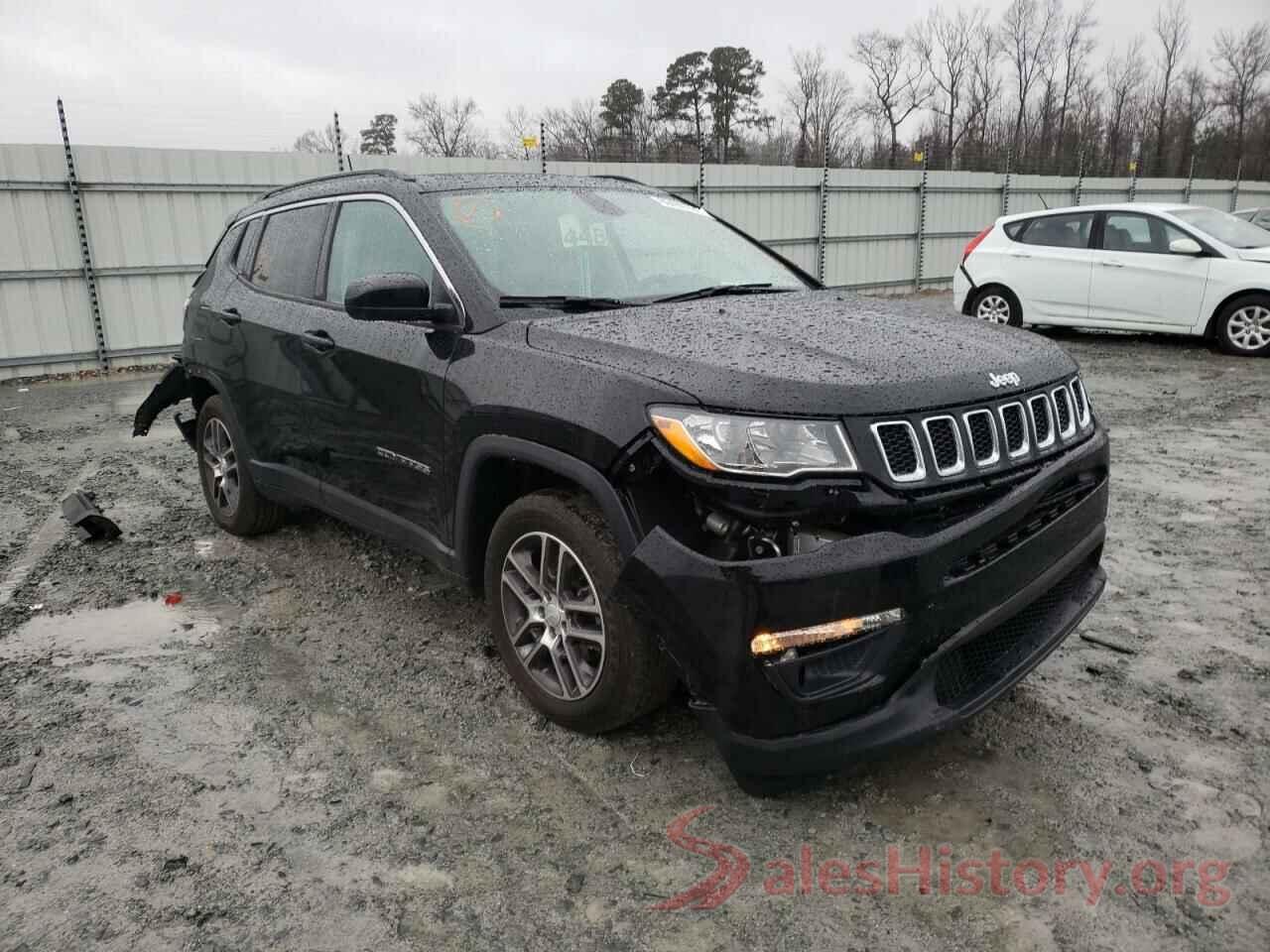 3C4NJCBB2LT205992 2020 JEEP COMPASS