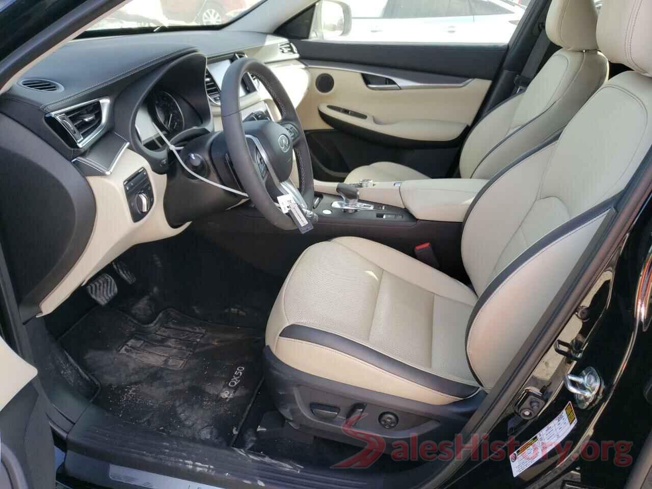 3PCAJ5BA7NF122383 2022 INFINITI QX50