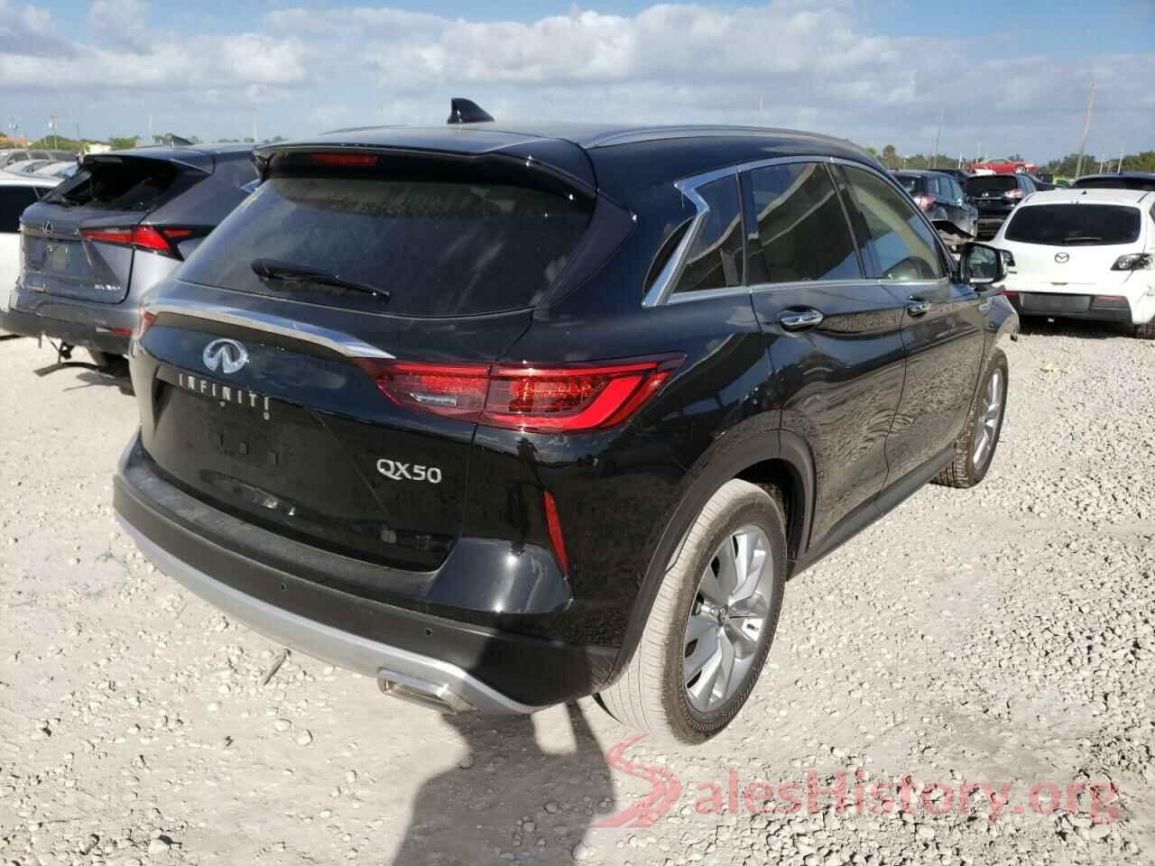 3PCAJ5BA7NF122383 2022 INFINITI QX50