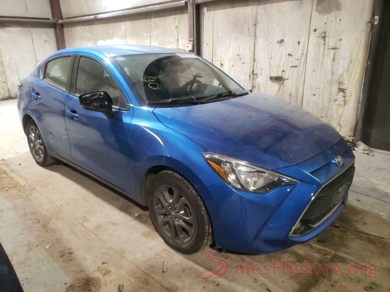 3MYDLBYV7KY519092 2019 TOYOTA YARIS