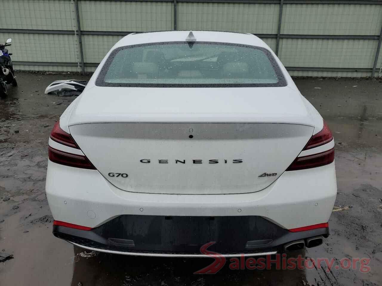 KMTG34TA8NU101953 2022 GENESIS G70 BASE