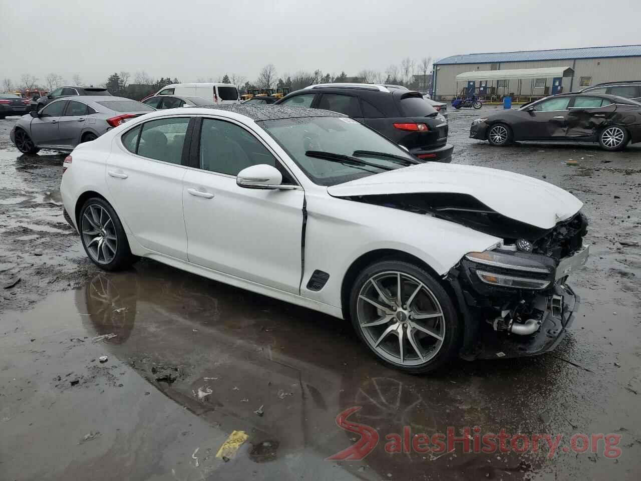 KMTG34TA8NU101953 2022 GENESIS G70 BASE