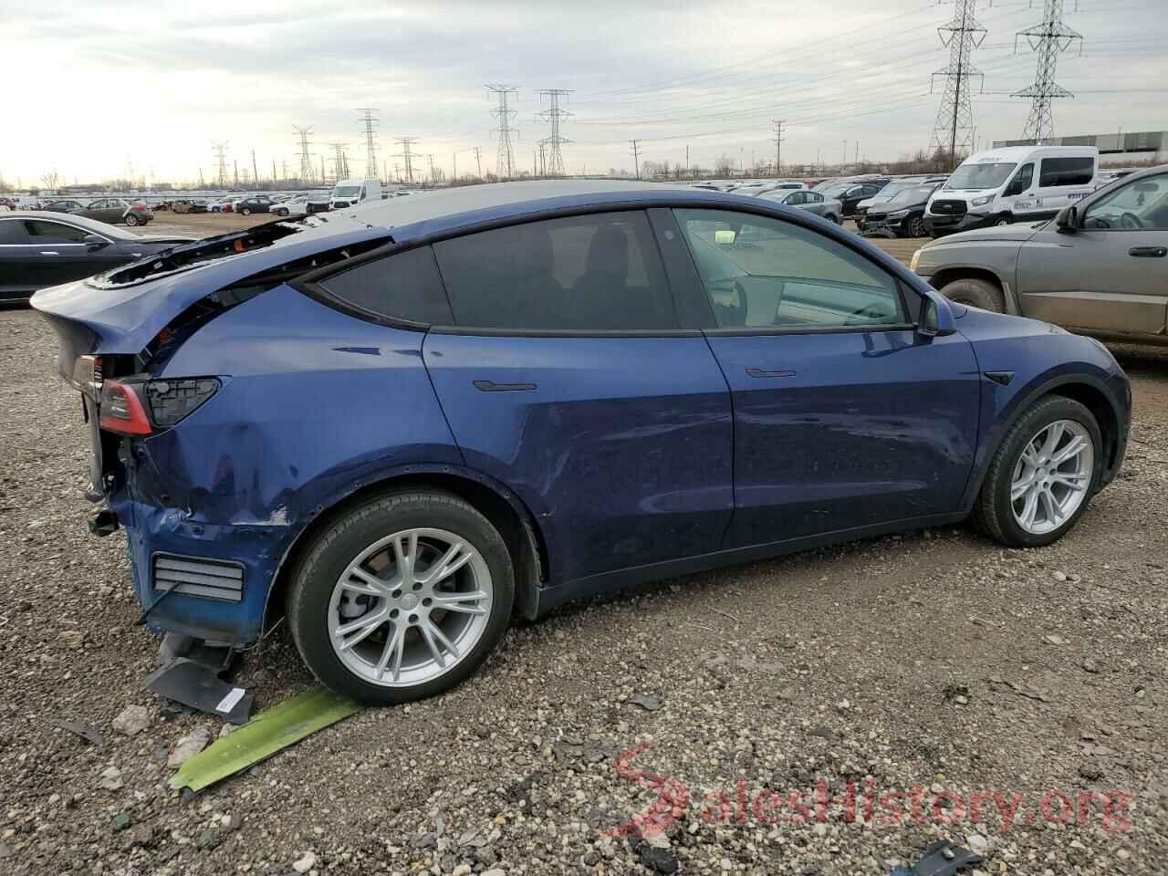 5YJYGDEE9MF068069 2021 TESLA MODEL Y