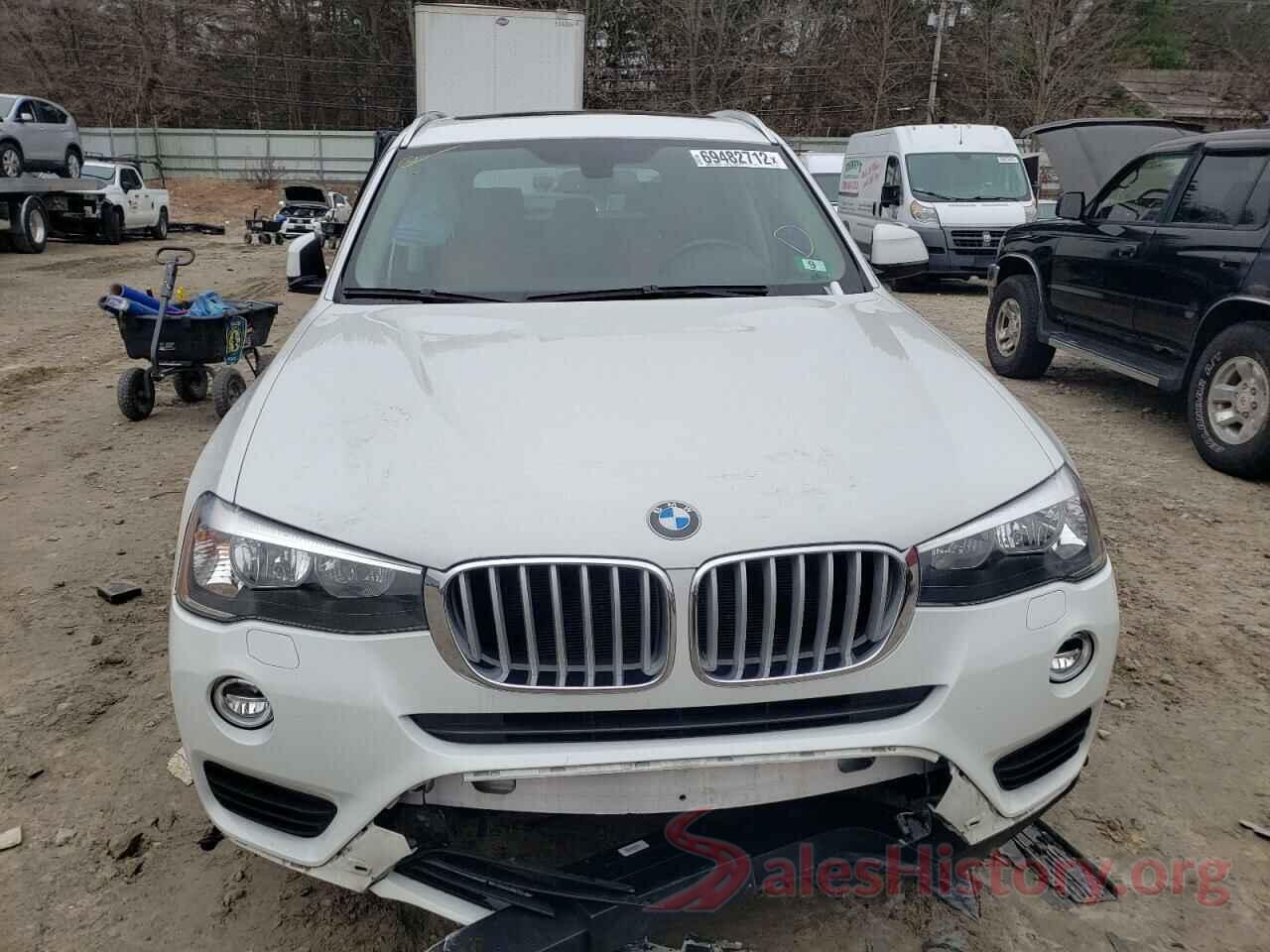 5UXWX9C38H0T19446 2017 BMW X3