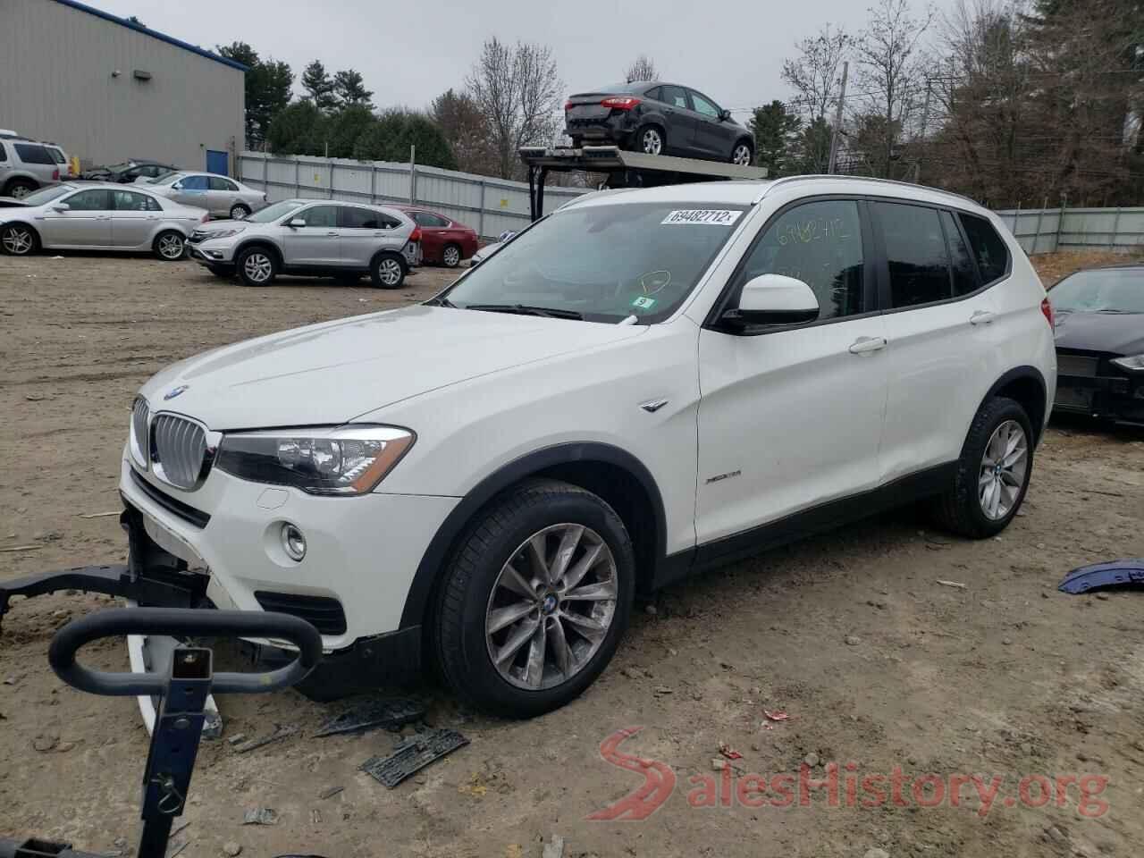 5UXWX9C38H0T19446 2017 BMW X3