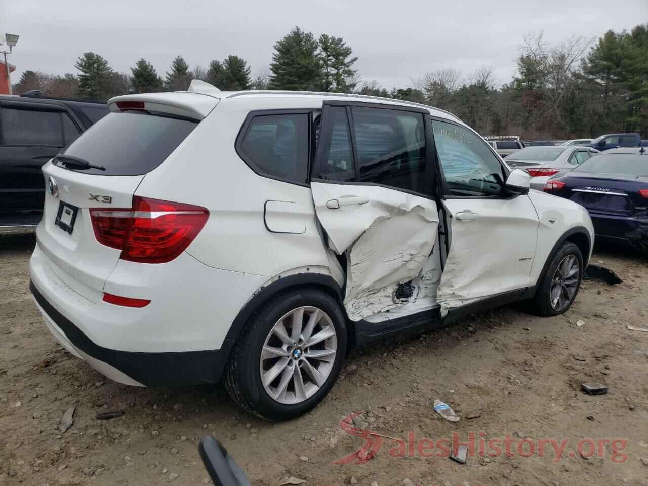 5UXWX9C38H0T19446 2017 BMW X3