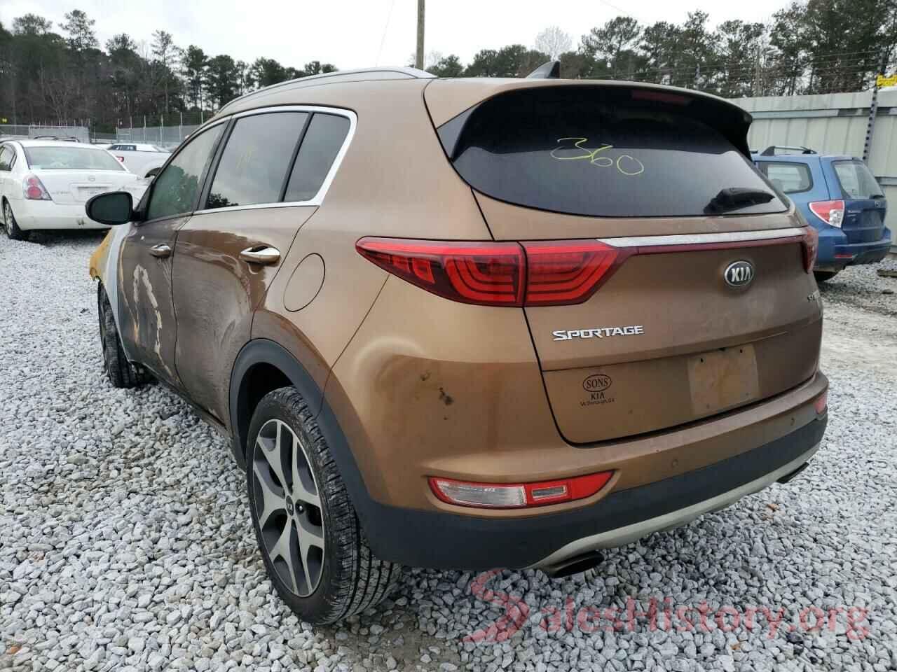 KNDPR3A68H7129714 2017 KIA SPORTAGE