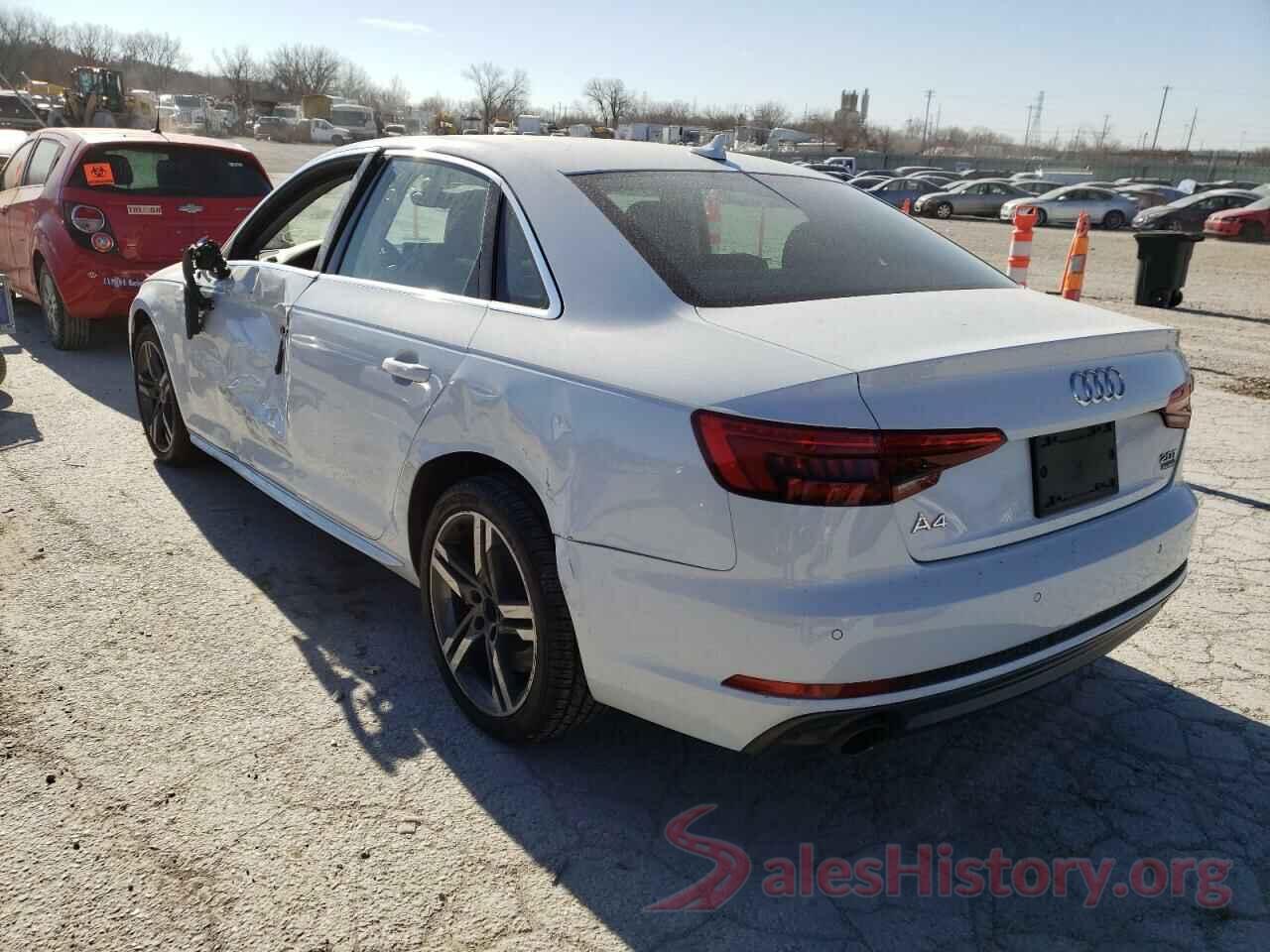 WAUENAF40HN038816 2017 AUDI A4