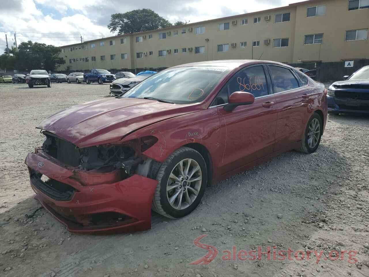 3FA6P0H76HR290396 2017 FORD FUSION