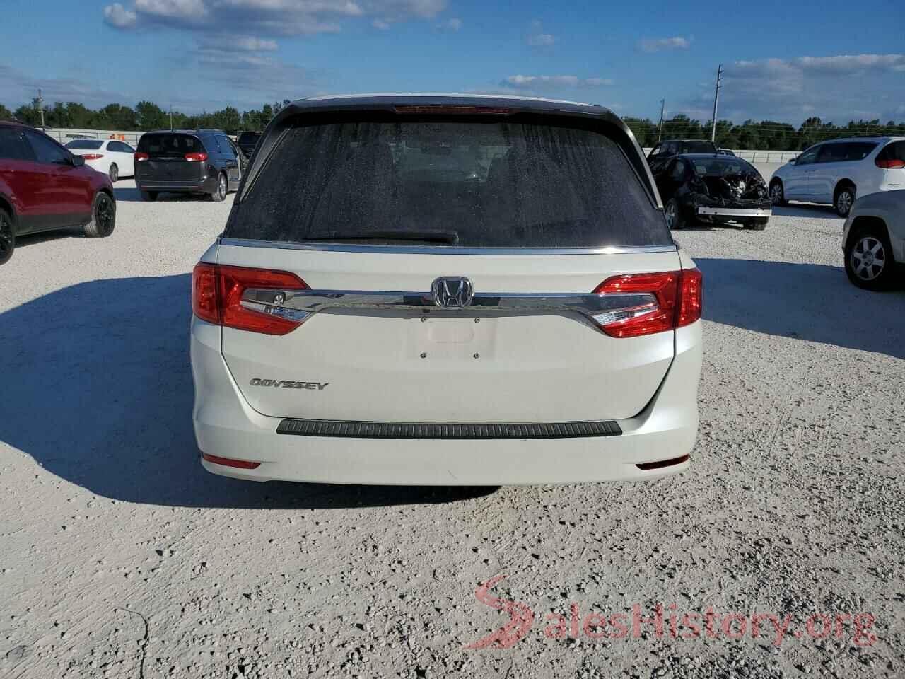 5FNRL6H21JB110825 2018 HONDA ODYSSEY