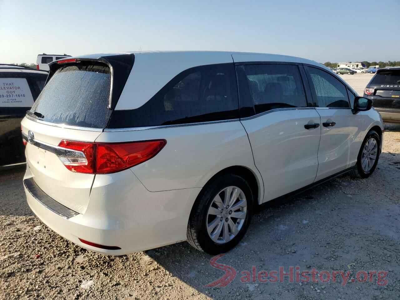 5FNRL6H21JB110825 2018 HONDA ODYSSEY