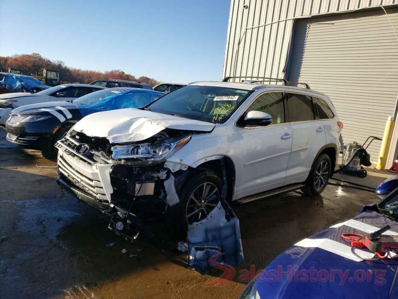 5TDJZRFH8JS494120 2018 TOYOTA HIGHLANDER