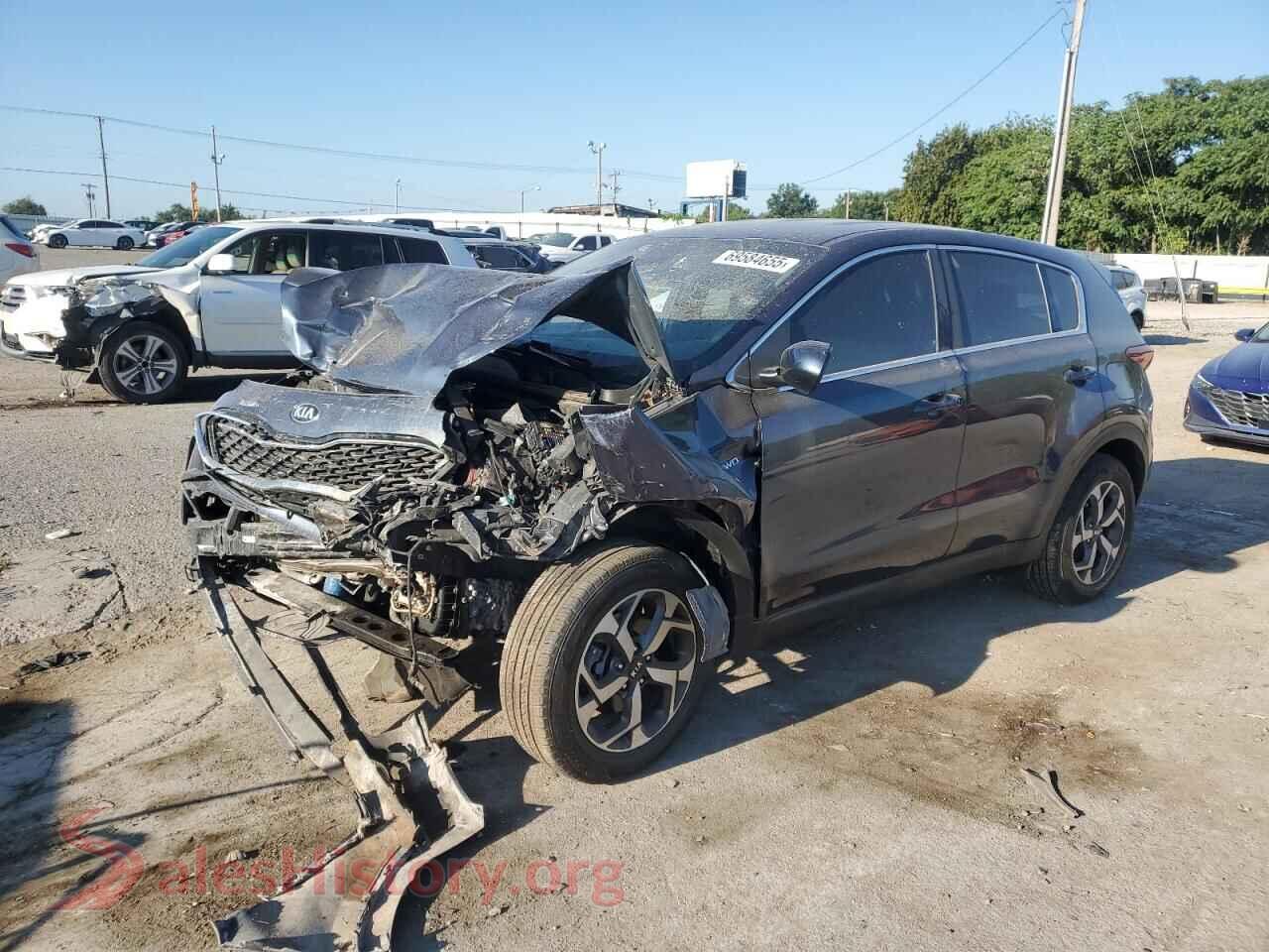 KNDPMCAC2N7992265 2022 KIA SPORTAGE