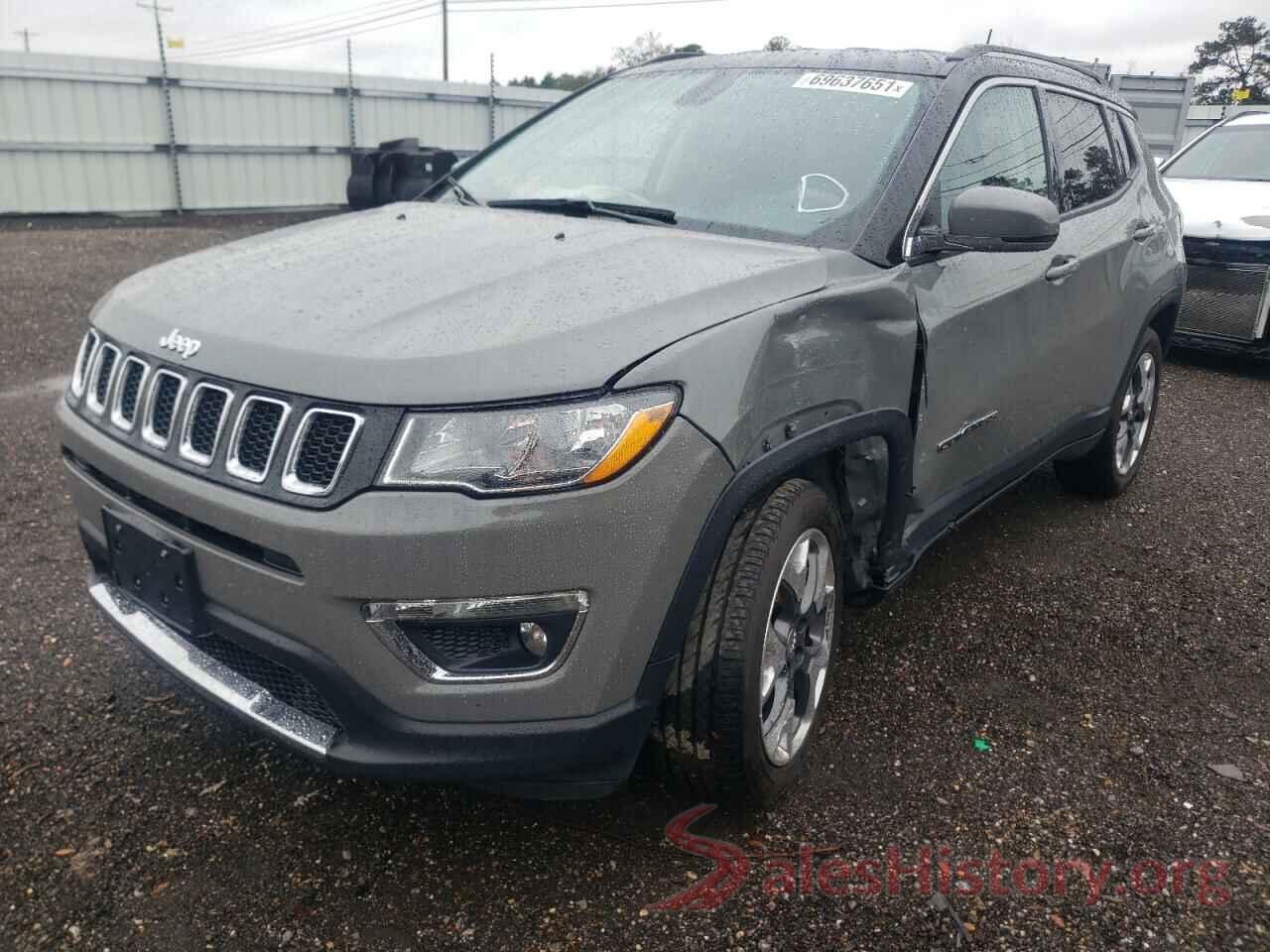 3C4NJDCB2KT748245 2019 JEEP COMPASS