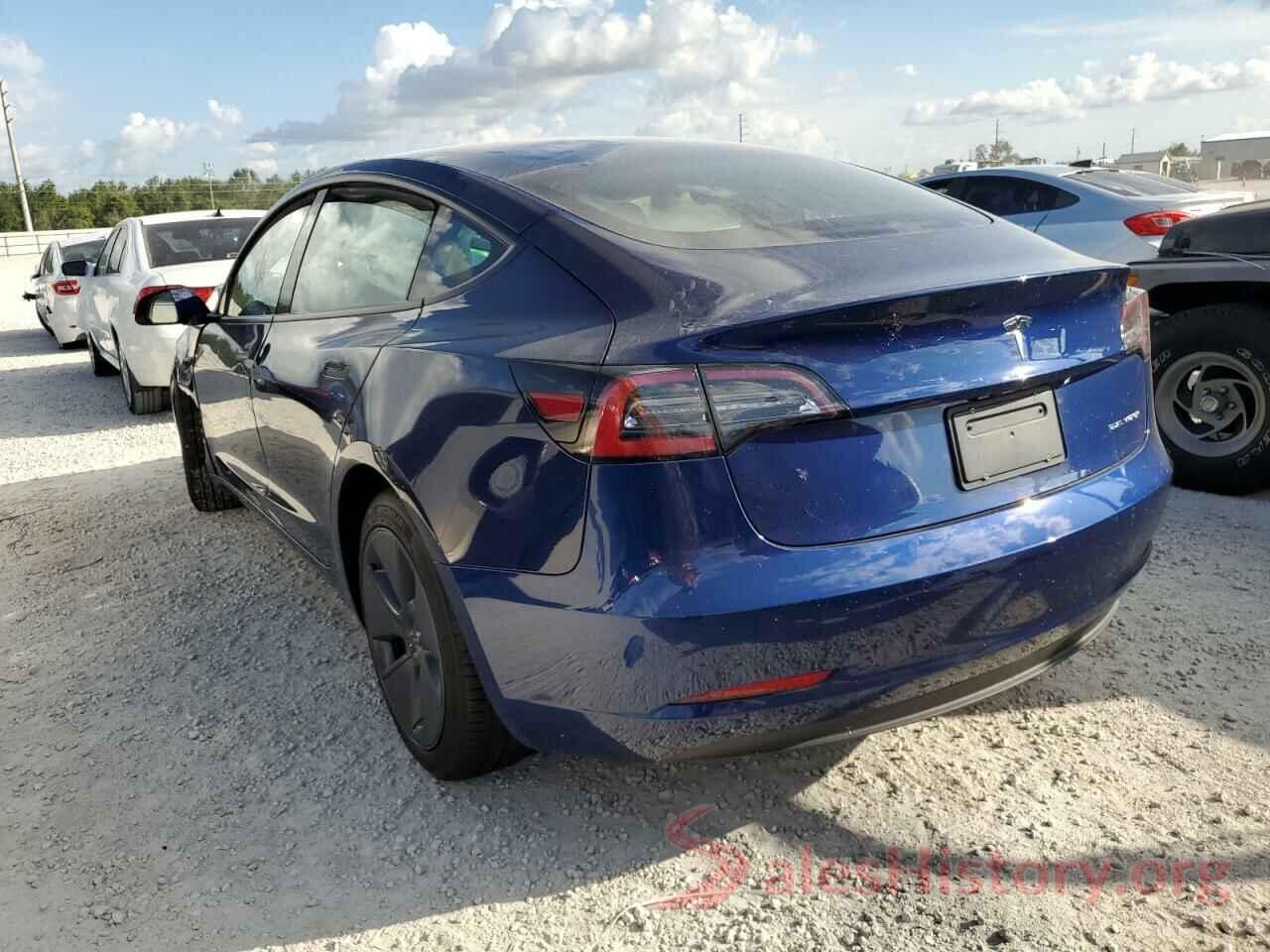 5YJ3E1EB3NF274011 2022 TESLA MODEL 3