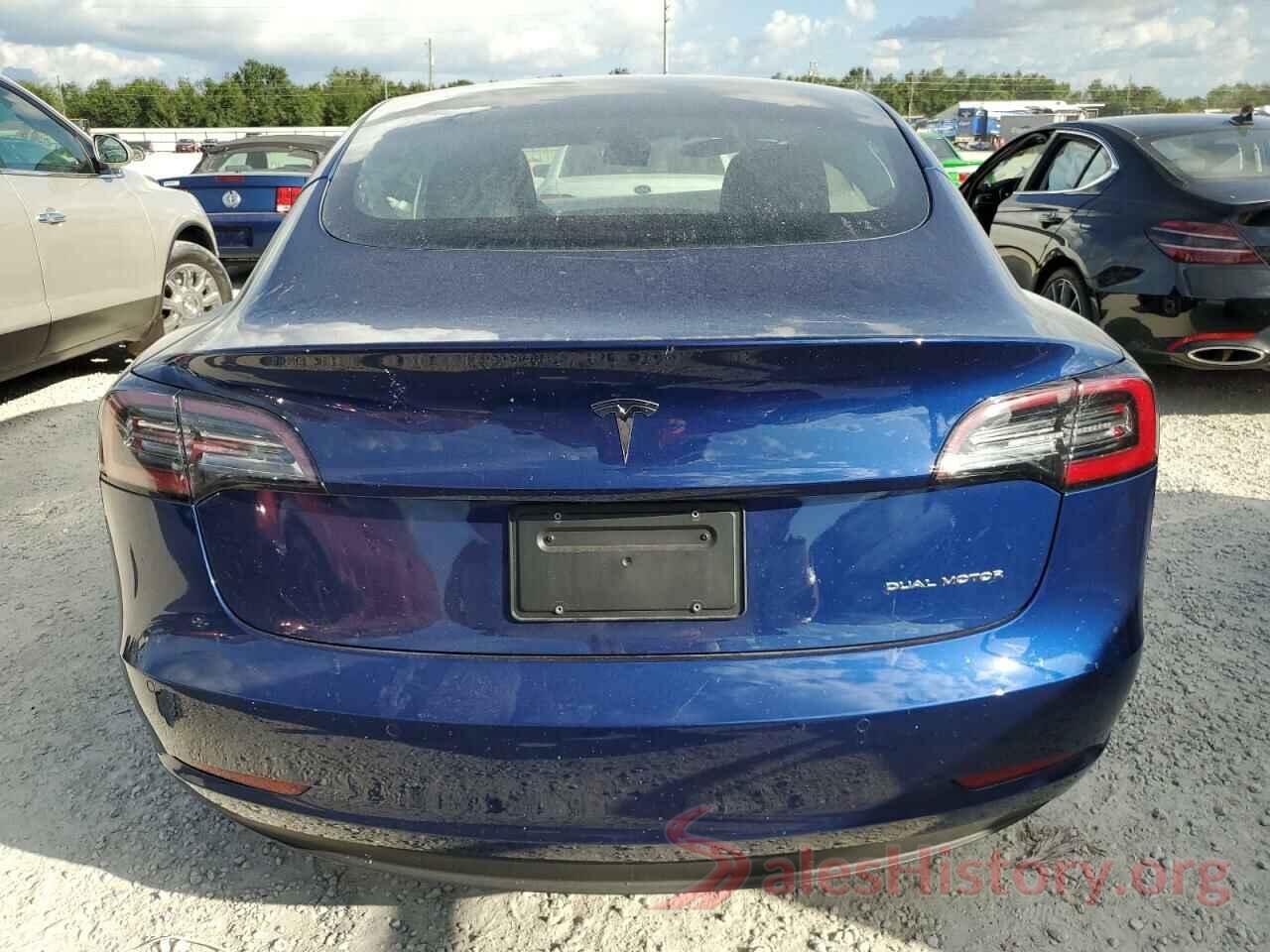 5YJ3E1EB3NF274011 2022 TESLA MODEL 3