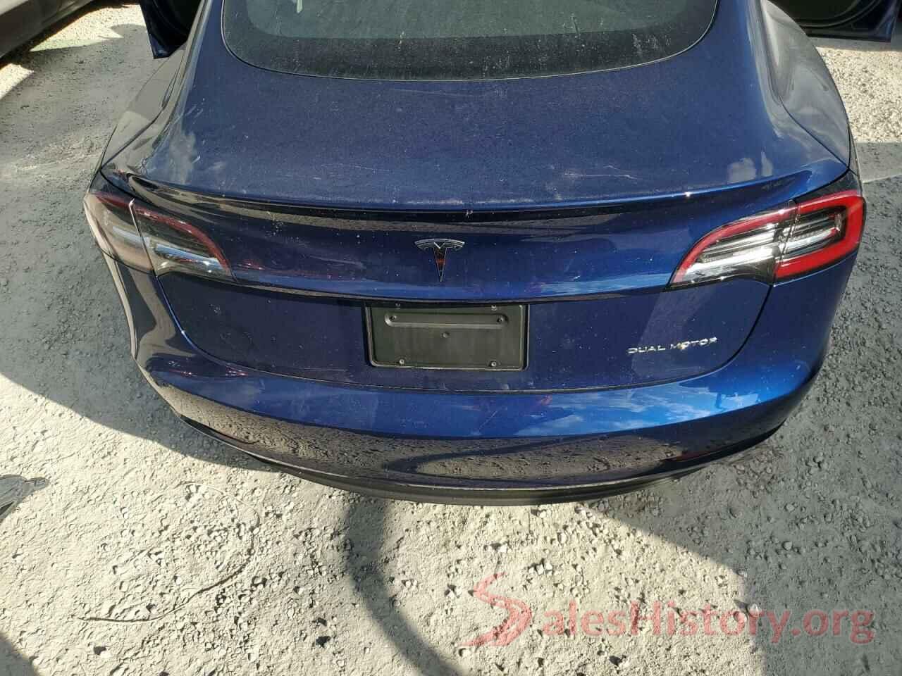 5YJ3E1EB3NF274011 2022 TESLA MODEL 3