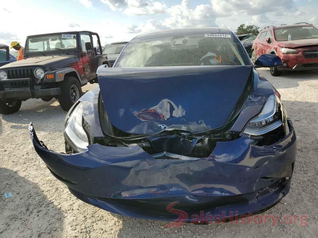 5YJ3E1EB3NF274011 2022 TESLA MODEL 3