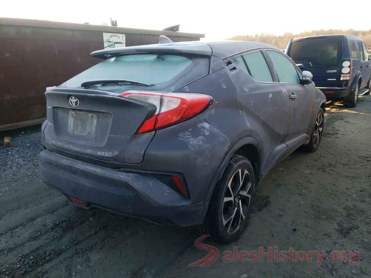 NMTKHMBX6JR043600 2018 TOYOTA C-HR