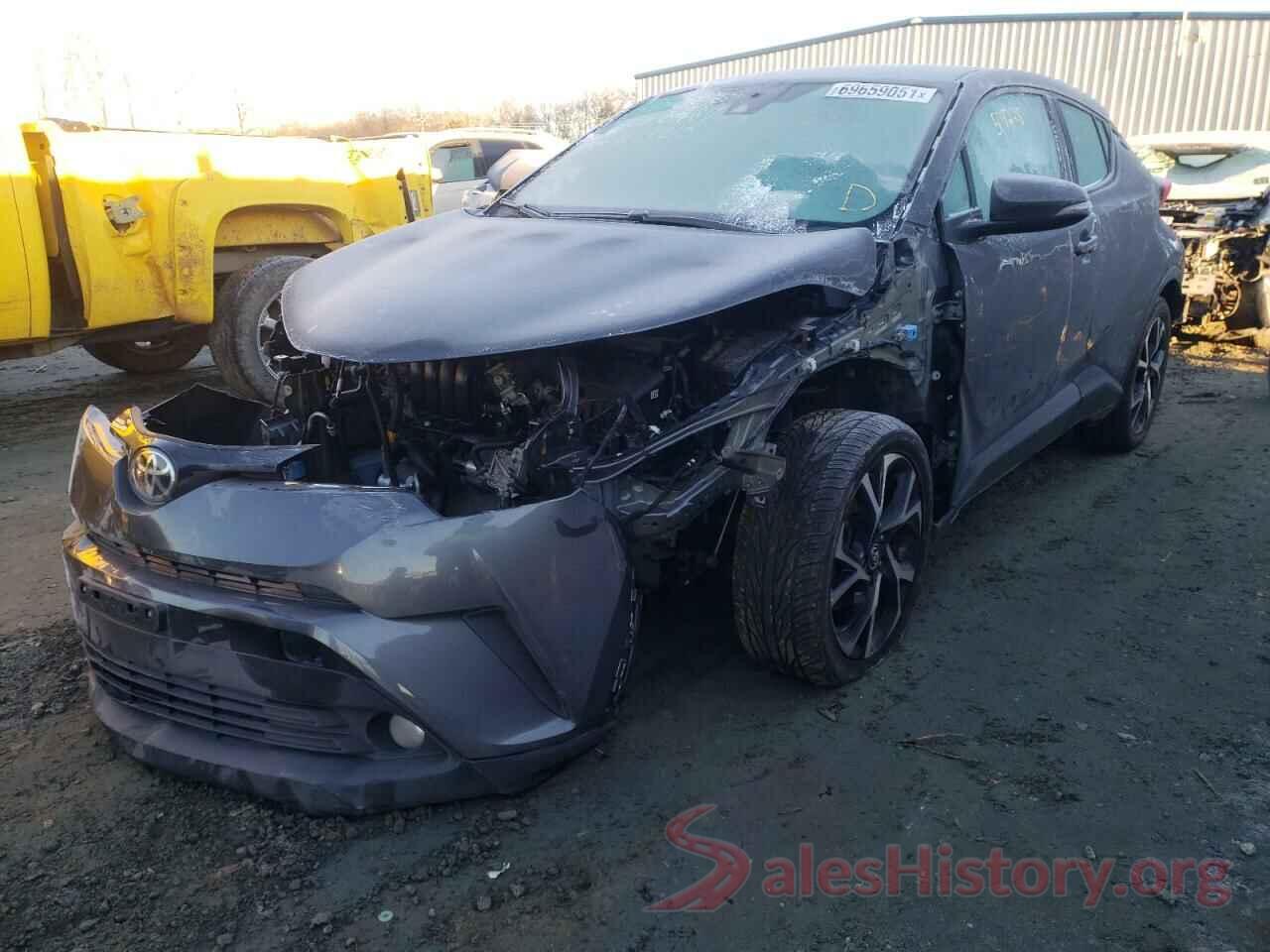 NMTKHMBX6JR043600 2018 TOYOTA C-HR