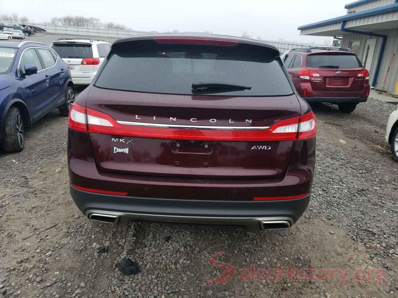 2LMPJ8KR2JBL14125 2018 LINCOLN MKX