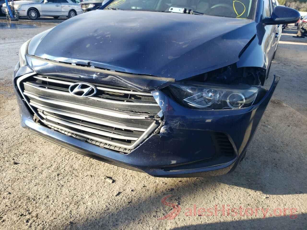 5NPD84LF6HH123544 2017 HYUNDAI ELANTRA