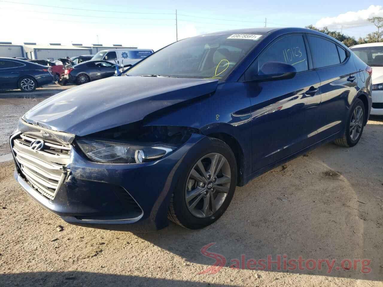 5NPD84LF6HH123544 2017 HYUNDAI ELANTRA