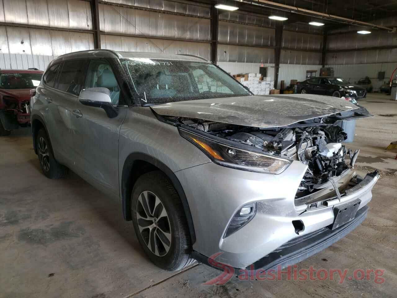 5TDGZRBH4MS128756 2021 TOYOTA HIGHLANDER