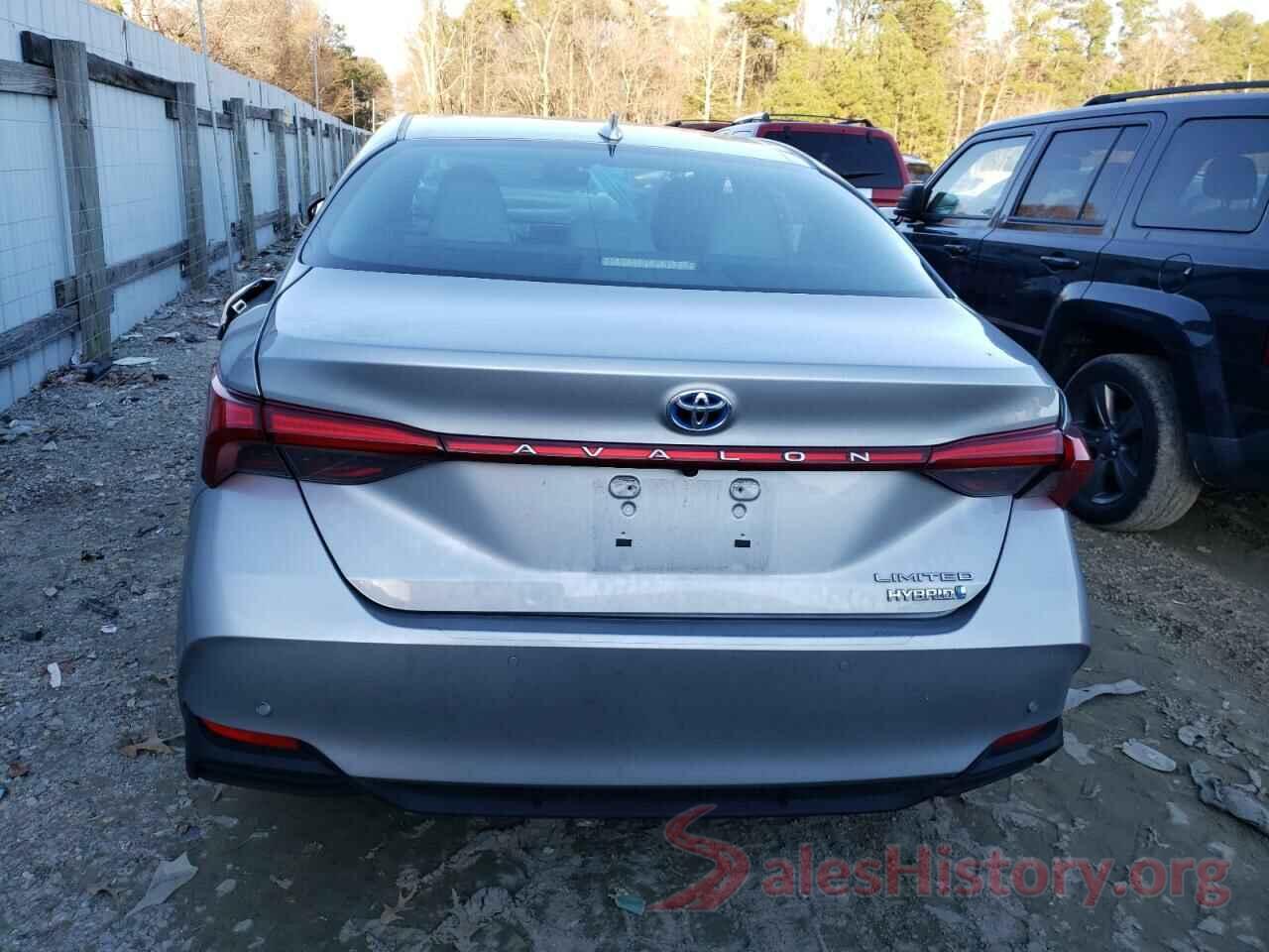 4T1B21FB5KU011858 2019 TOYOTA AVALON