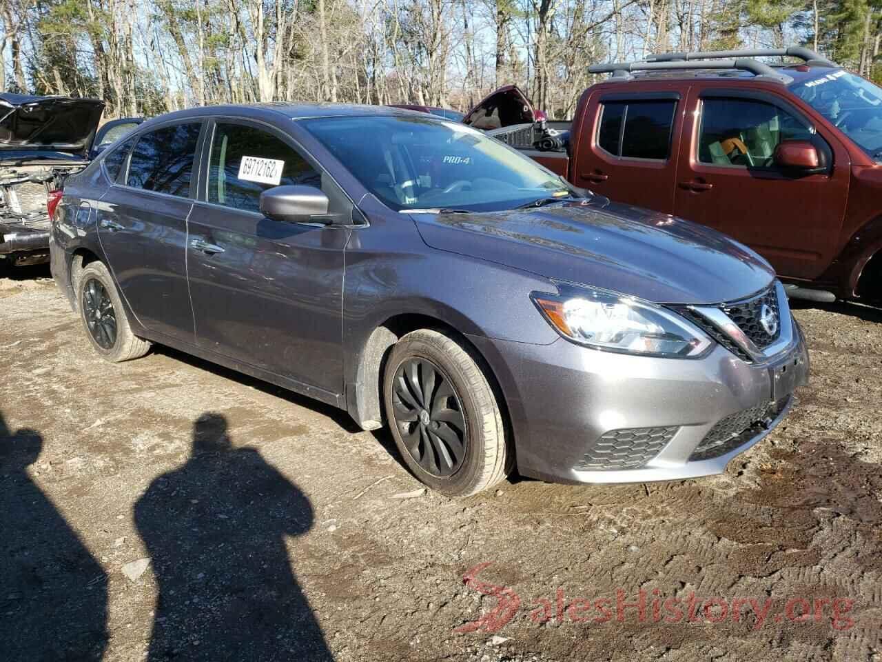 3N1AB7APXKY398929 2019 NISSAN SENTRA