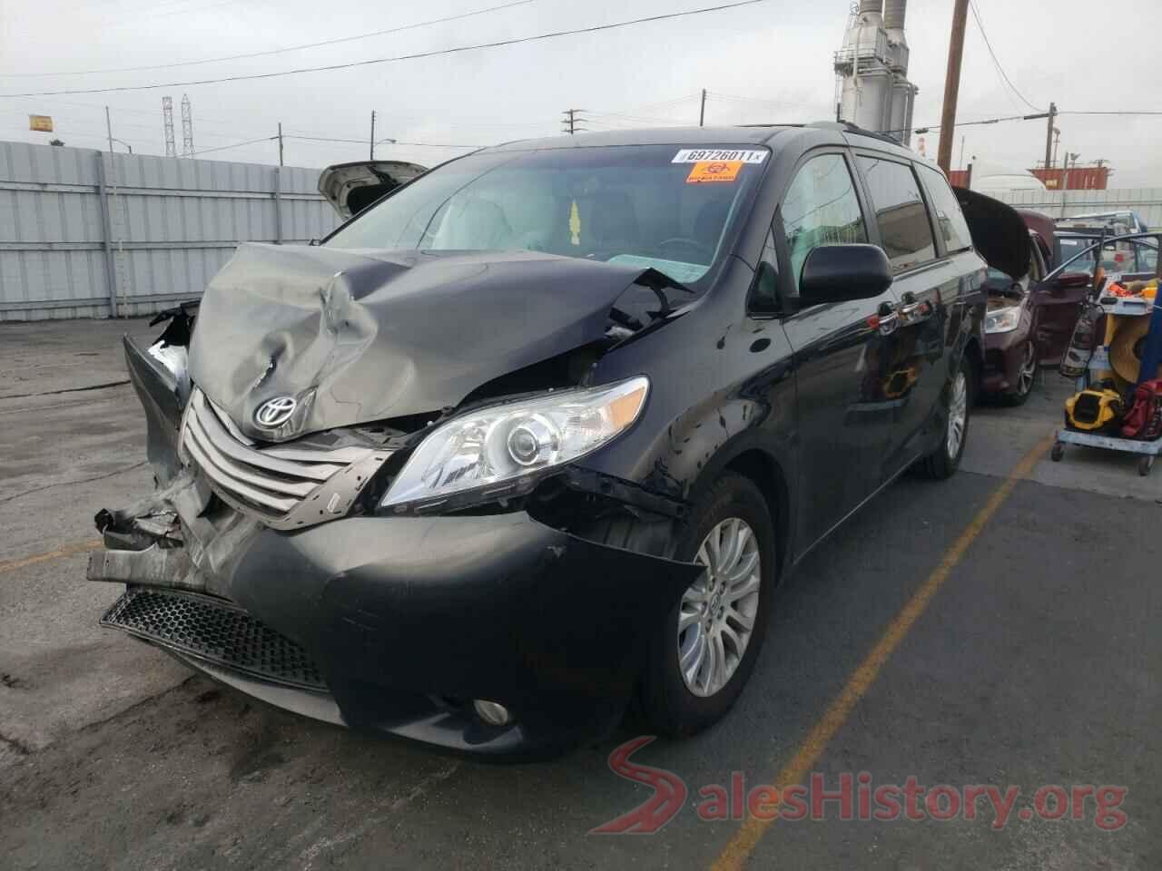 5TDYK3DC6FS627052 2015 TOYOTA SIENNA