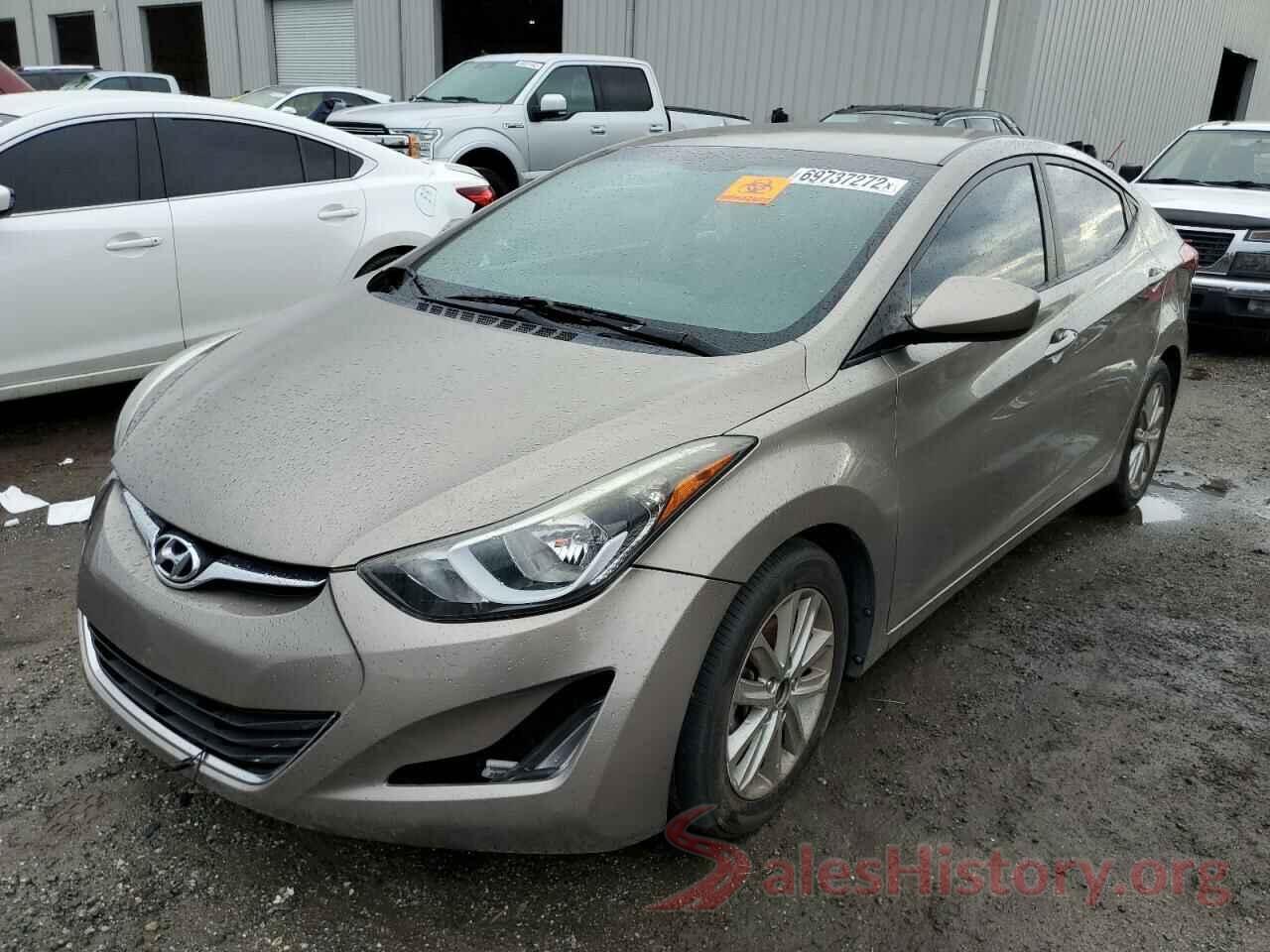 5NPDH4AEXFH562480 2015 HYUNDAI ELANTRA