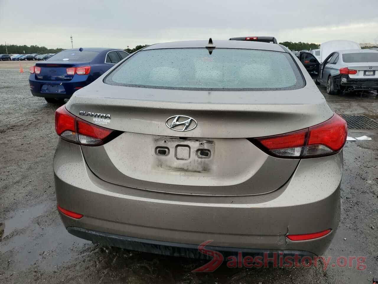 5NPDH4AEXFH562480 2015 HYUNDAI ELANTRA