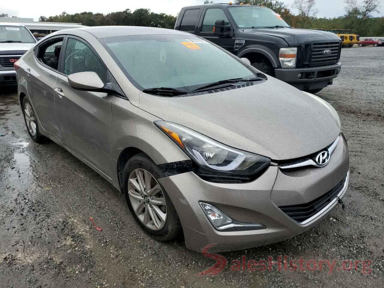 5NPDH4AEXFH562480 2015 HYUNDAI ELANTRA