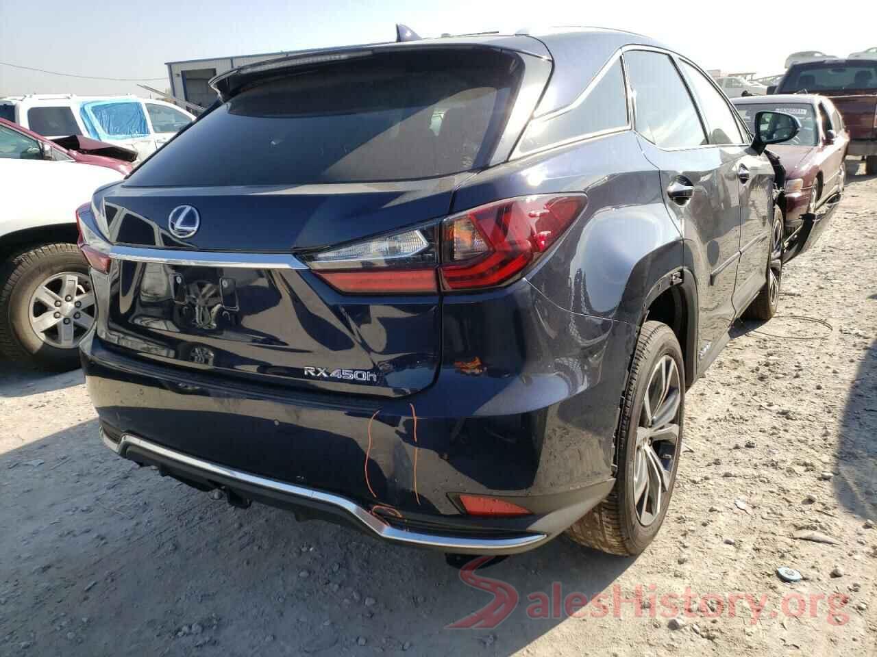 2T2HGMDA9MC069236 2021 LEXUS RX450