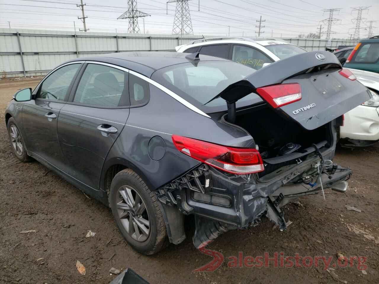 5XXGT4L31LG444543 2020 KIA OPTIMA