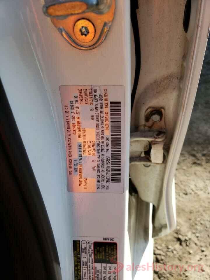 3MYDLBYV6HY152551 2017 TOYOTA YARIS