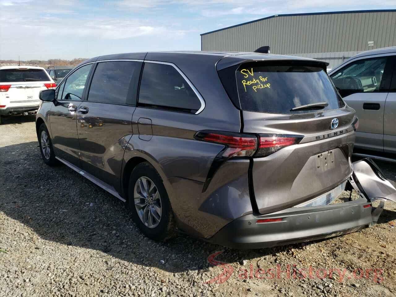 5TDYRKECXNS102918 2022 TOYOTA SIENNA