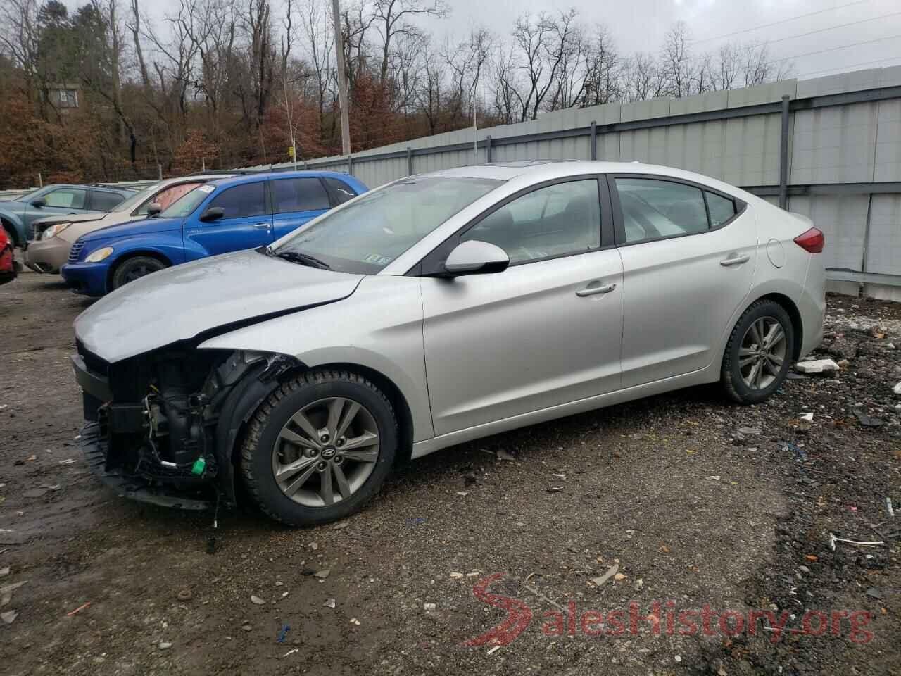 5NPD84LF7JH273989 2018 HYUNDAI ELANTRA