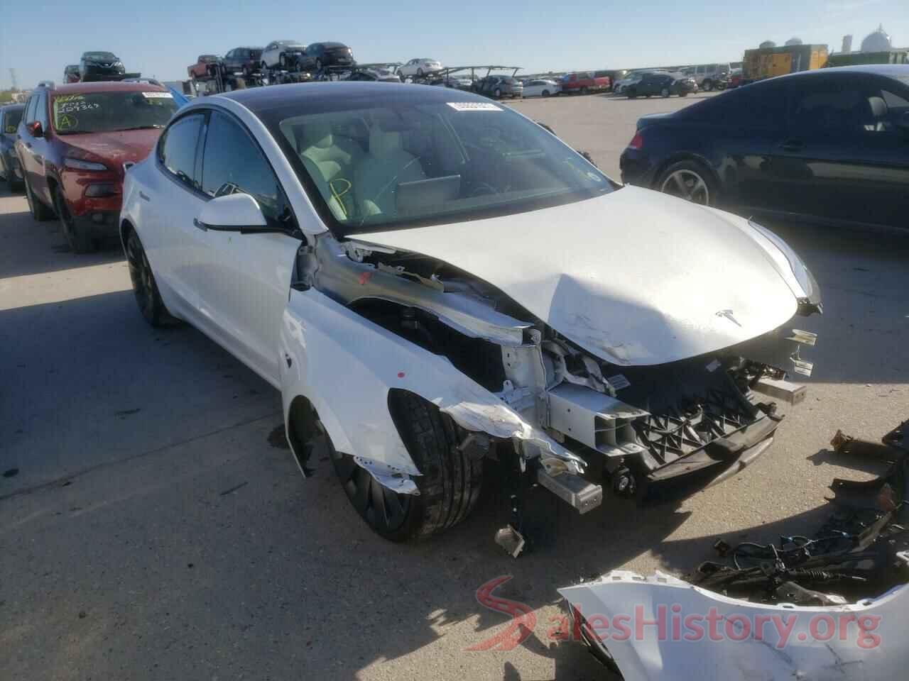 5YJ3E1EC4MF870493 2021 TESLA MODEL 3