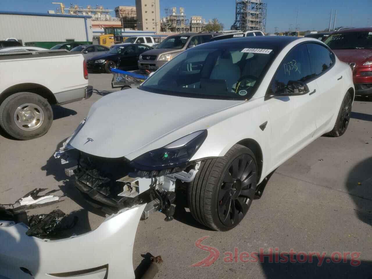 5YJ3E1EC4MF870493 2021 TESLA MODEL 3