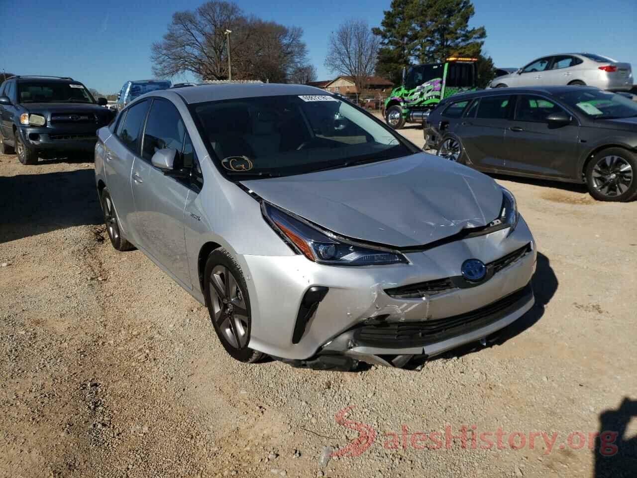 JTDKARFU0K3092555 2019 TOYOTA PRIUS