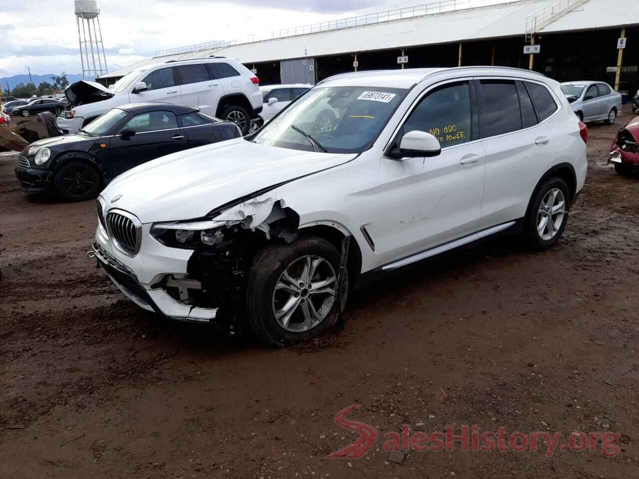 5UXTR7C54KLR50218 2019 BMW X3