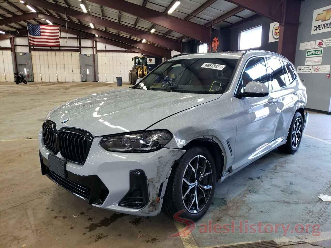 5UX53DP07N9J31454 2022 BMW X3