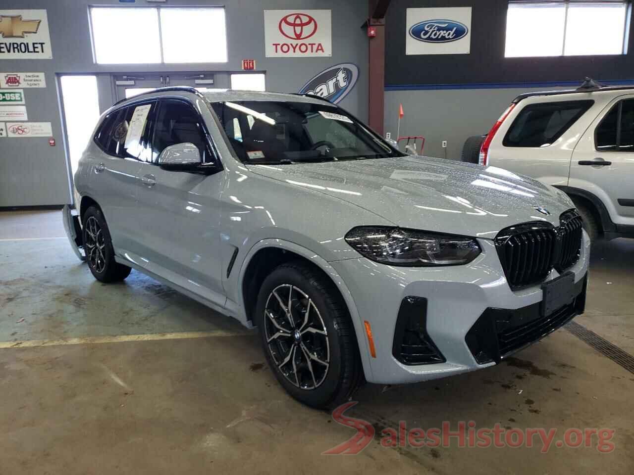 5UX53DP07N9J31454 2022 BMW X3