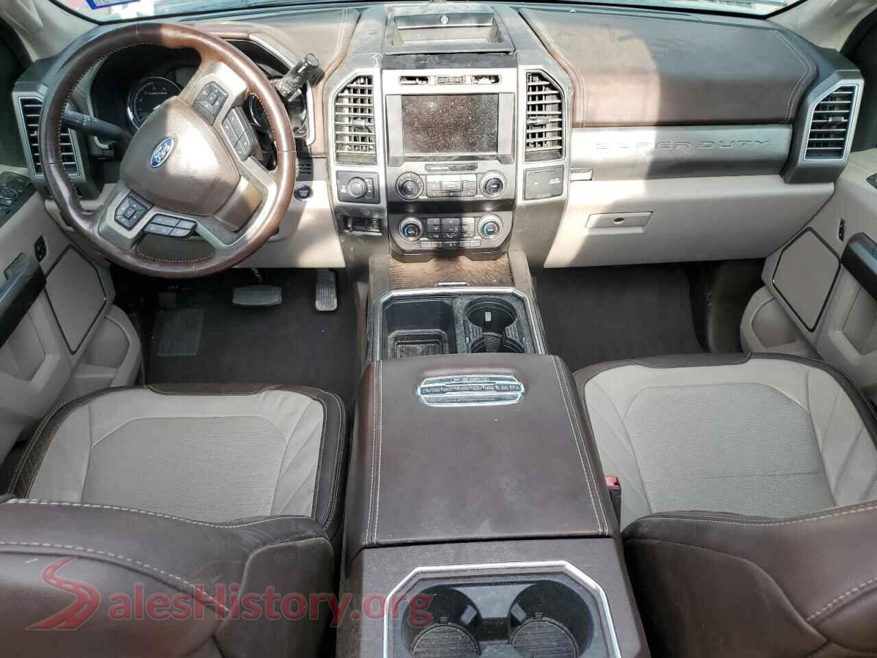 2019 FORD F350 VIN 1FT8W3BT8KEE53265, interior dashboard
