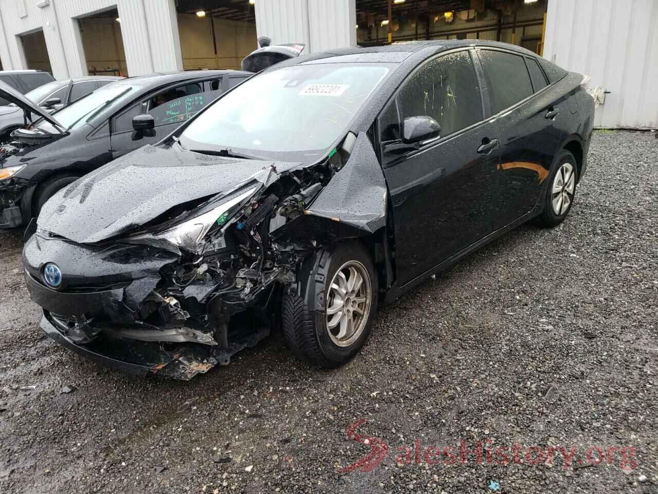 JTDKBRFU5H3053739 2017 TOYOTA PRIUS